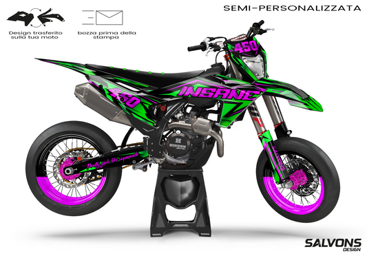 Grafica Semi-Personalizzata INSANE GREEN