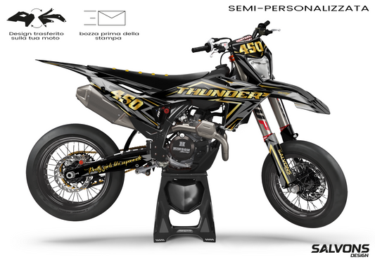 Grafica Semi-Personalizzata thunder gold