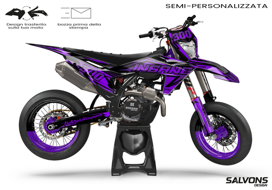 Grafica Semi-Personalizzata INSANE PURPLE