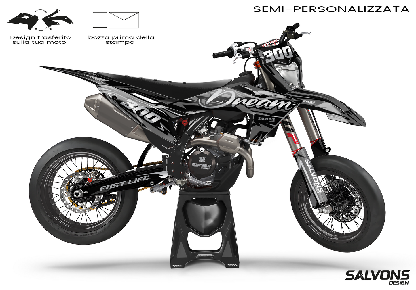 Grafica Semi-Personalizzata Carbon